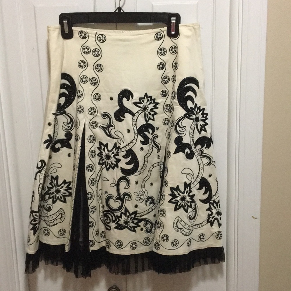 Hand stitched skirt from Boutique in New York City